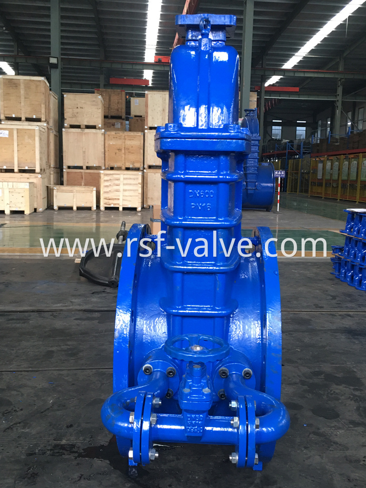 Gost Resilient Seat Gate Valve With Ea Adapter 1